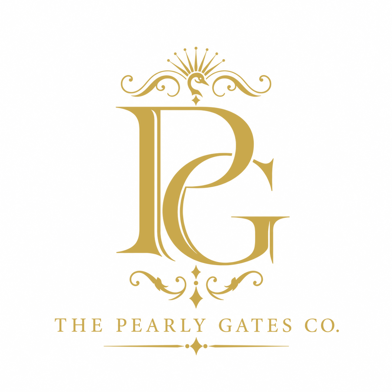 The Pearly Gates Co. monogram